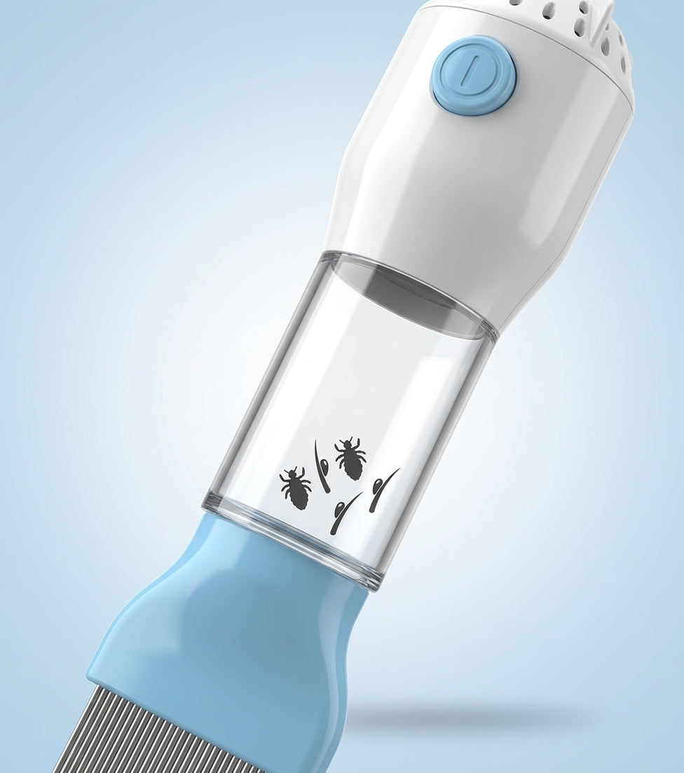 Cepillo Eléctrico Antipiojos y Liendres